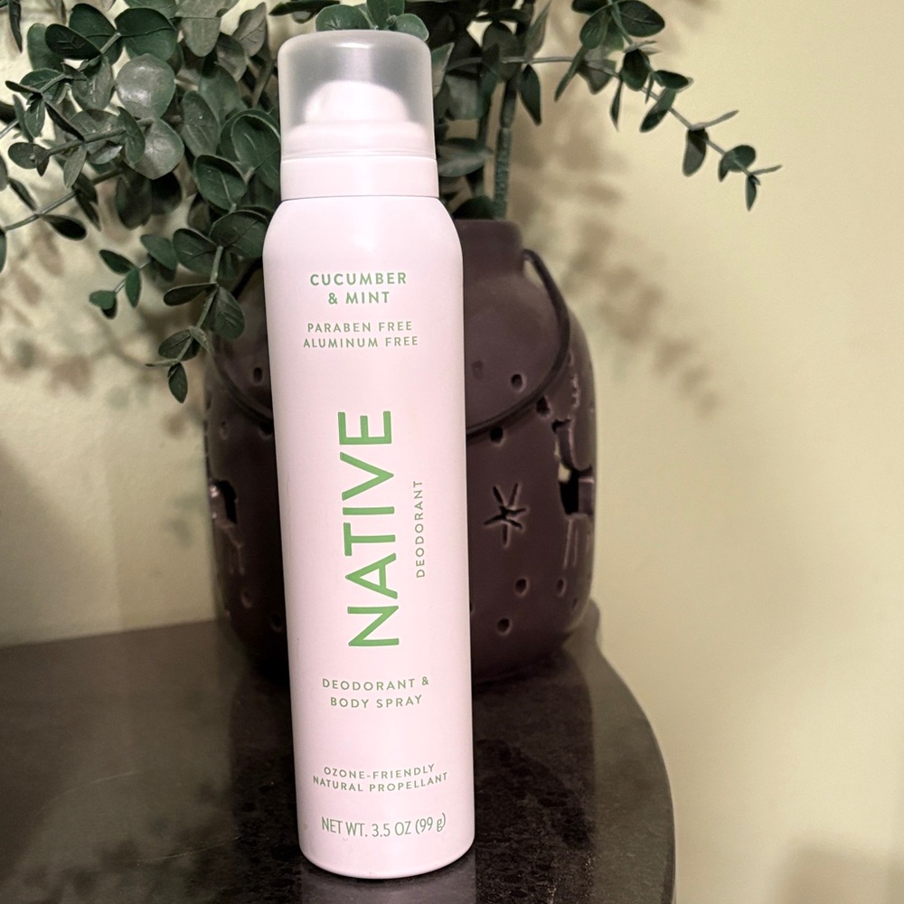 6/$20 Native Cucumber & Mint Body Spray NWT